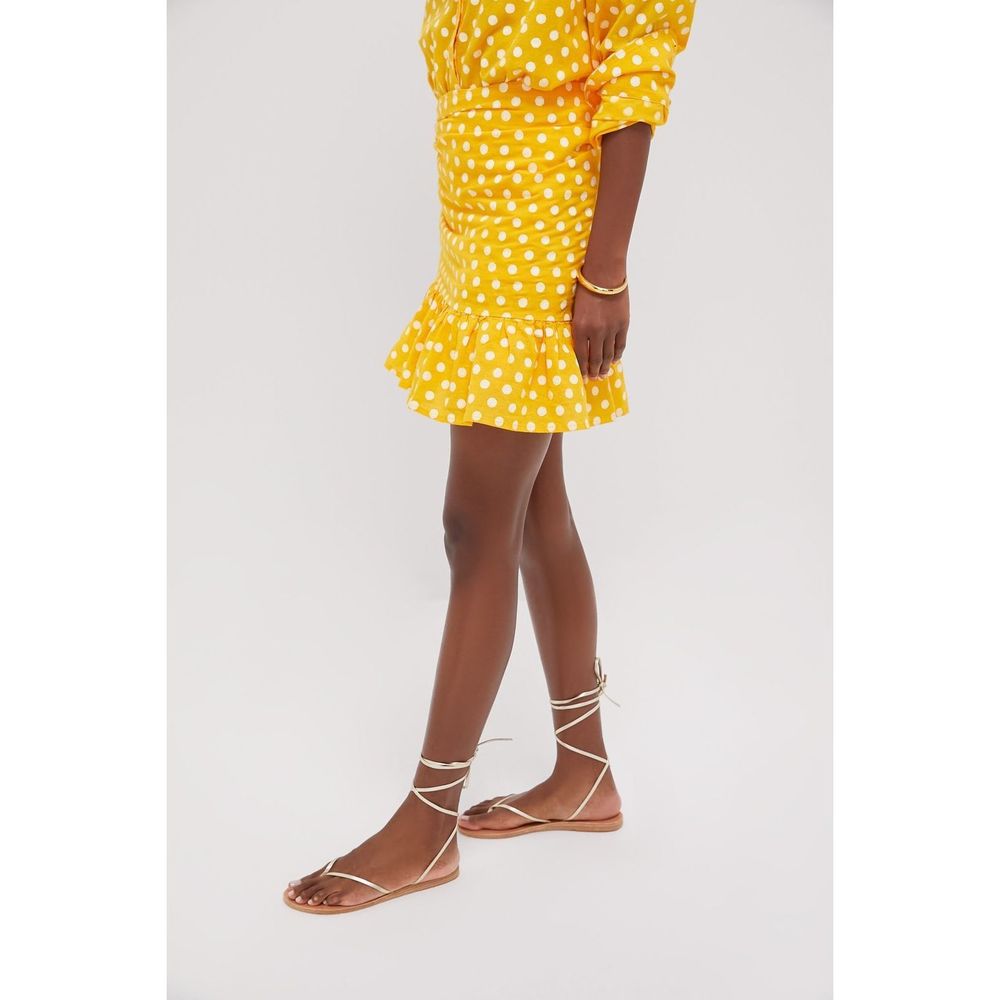 Lemonade Short Ruffle Power Pareo - Picture 3 of 6